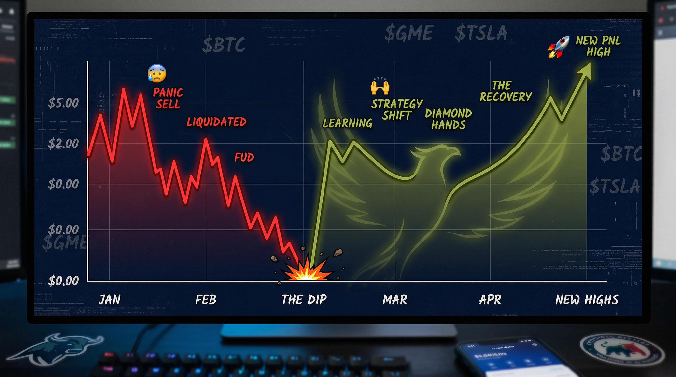 I Blew Up My Trading Account (Twice) — Here's How I Actually Recovered