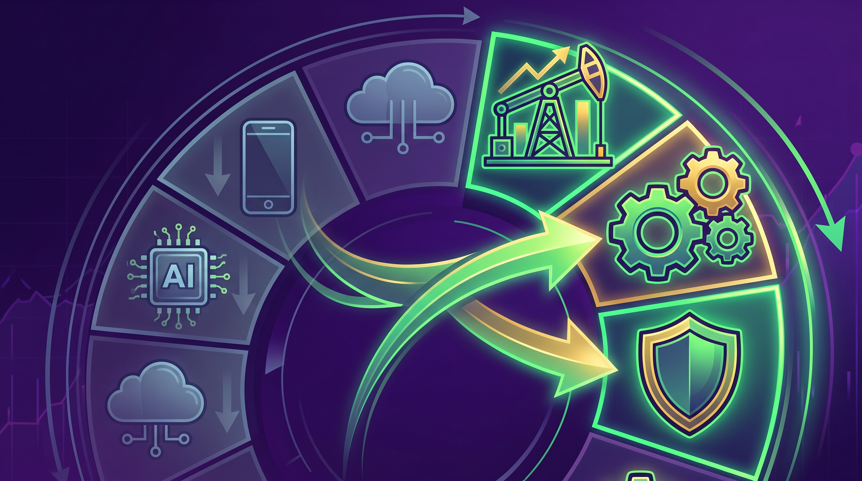 صورة دوران قطاعات سوق الأسهم 2026